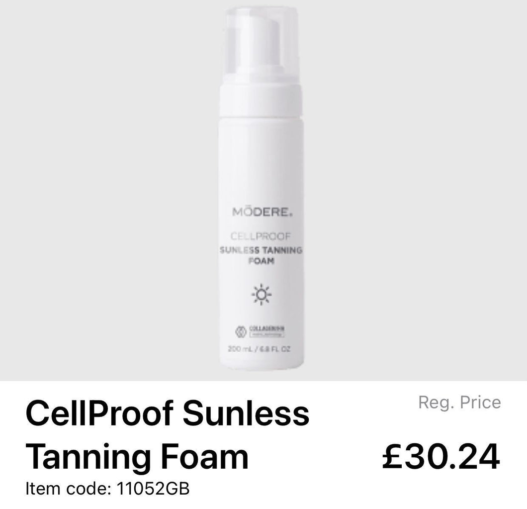 Cellproof Sunless Tanning Foam | BioCell Collagen®