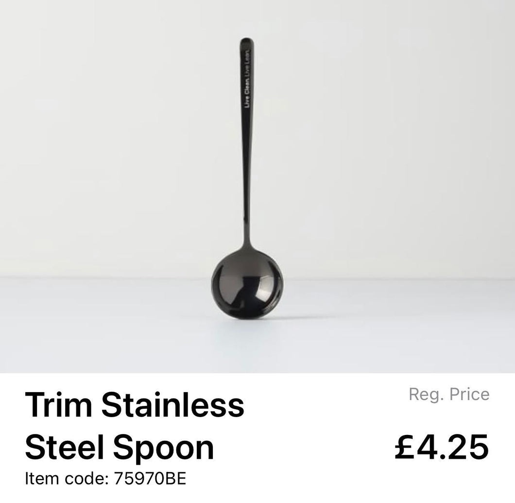 Trim Stainless Steel Spoon | Liquid BioCell®